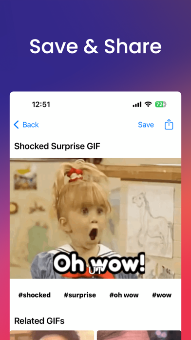 GIFFF - GIF Search & Viewer screenshot 3