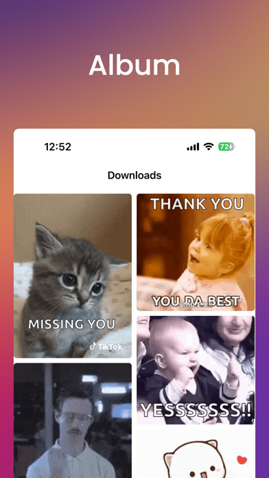 GIFFF - GIF Search & Viewer screenshot 1