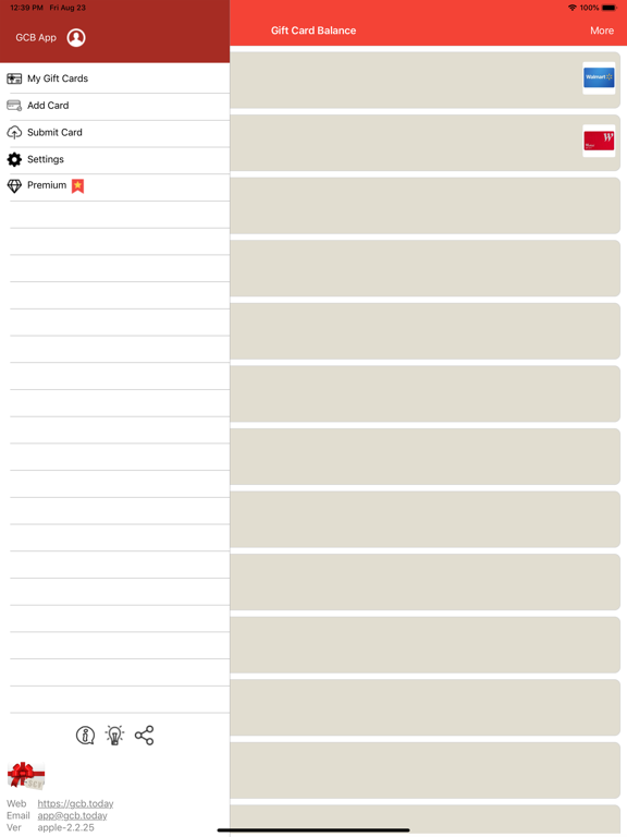 Gift Card Balance (GCB) screenshot 9