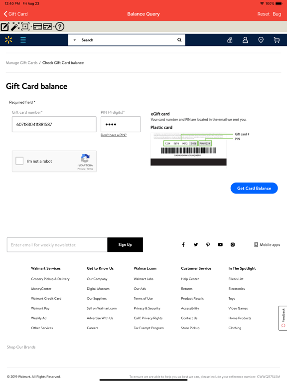 Gift Card Balance (GCB) screenshot 6