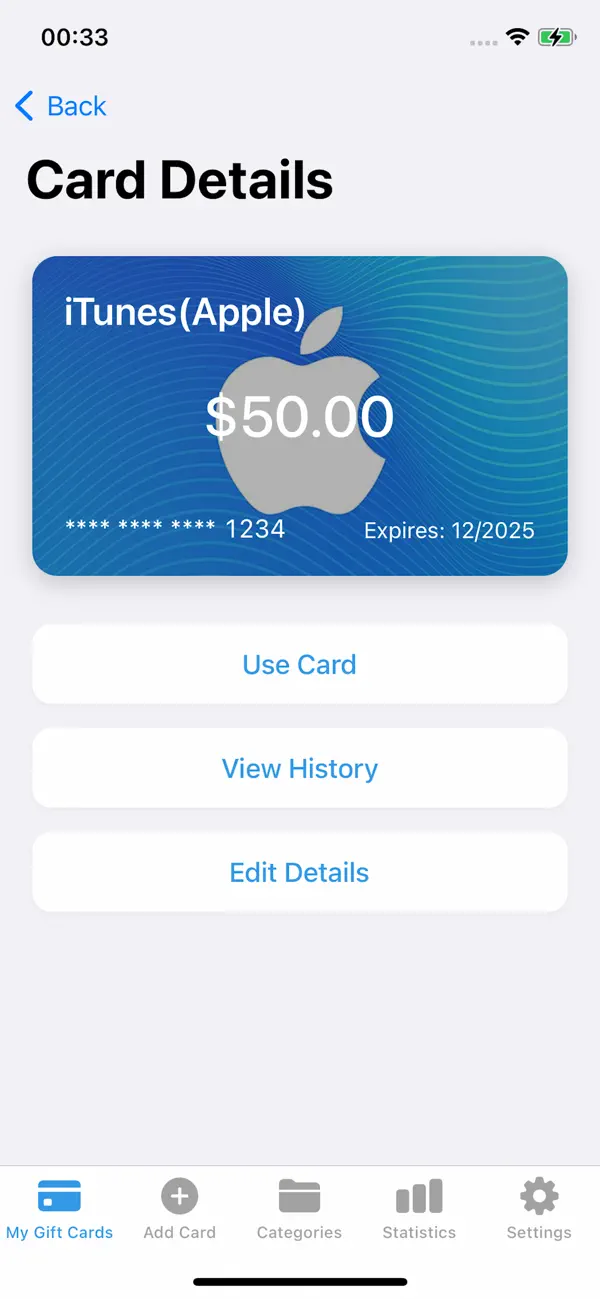 Gift Card Collect - Sell Trade screenshot 2