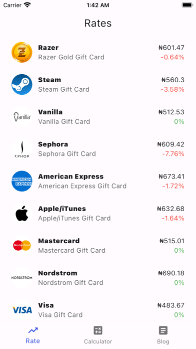 Gift card on Tbay screenshot 5