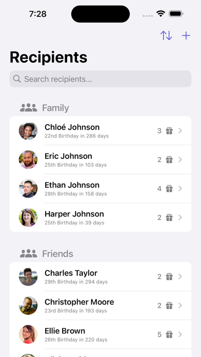 Gift Idea Tracker & Organizer screenshot 4