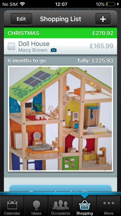 Gift Plan screenshot 4