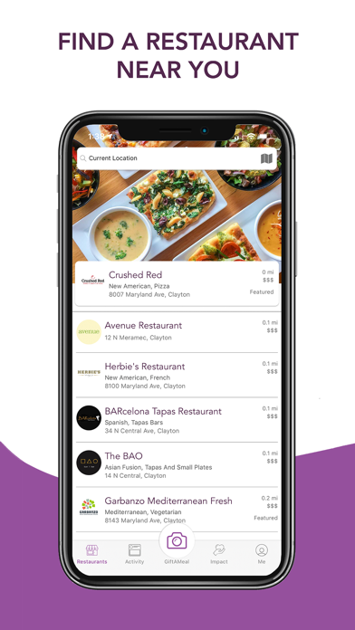 GiftAMeal screenshot 4