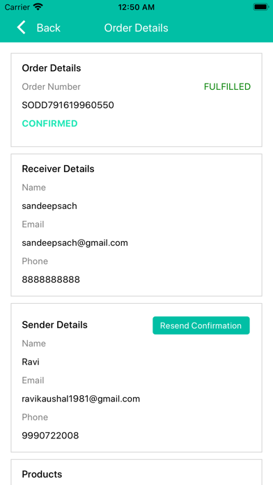 Giftcard & Voucher screenshot 1