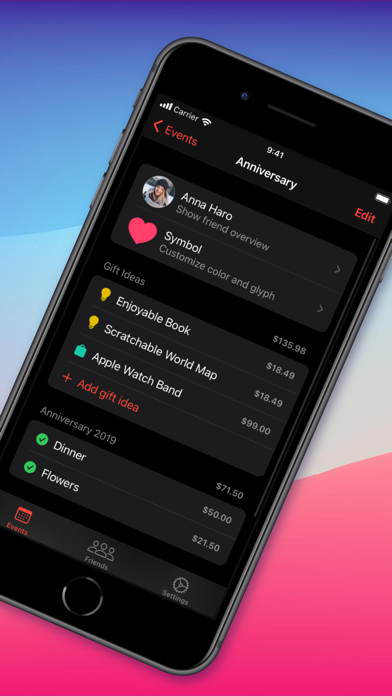 GiftKeeper - Gift Idea Manager screenshot 4