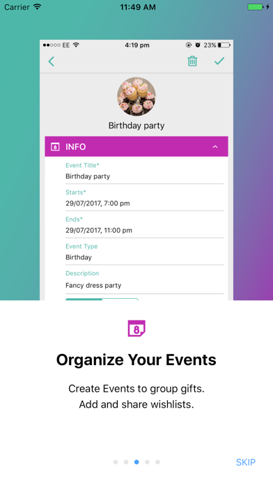 GiftLog - Gift List Manager screenshot 3