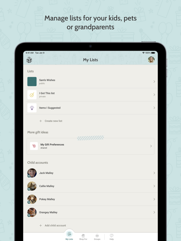 Giftster - Wish List Registry screenshot 2