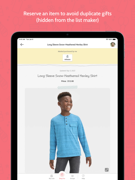 Giftster - Wish List Registry screenshot 3