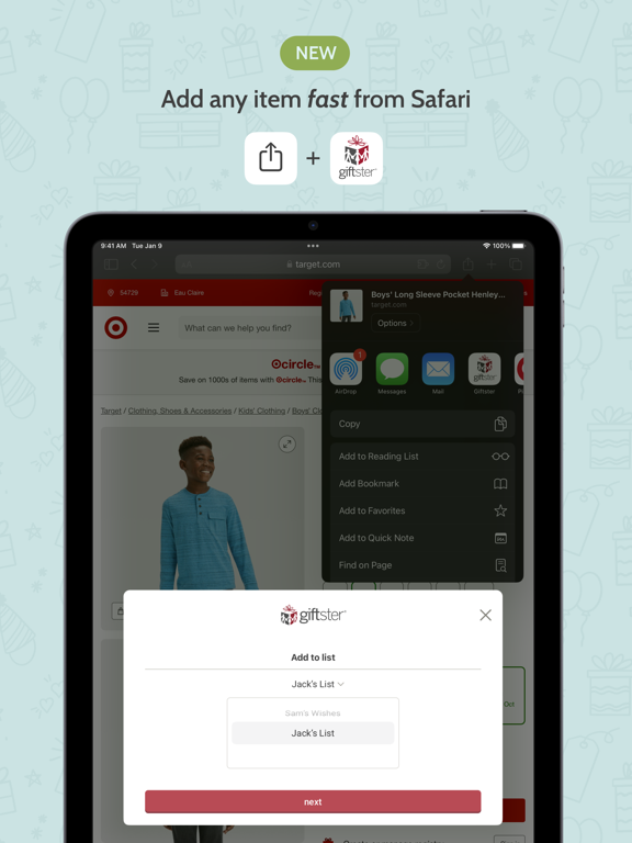 Giftster - Wish List Registry screenshot 7