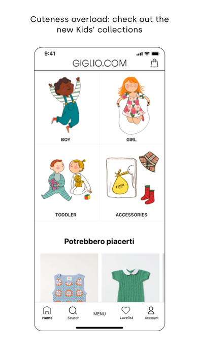 GIGLIO.COM screenshot 2