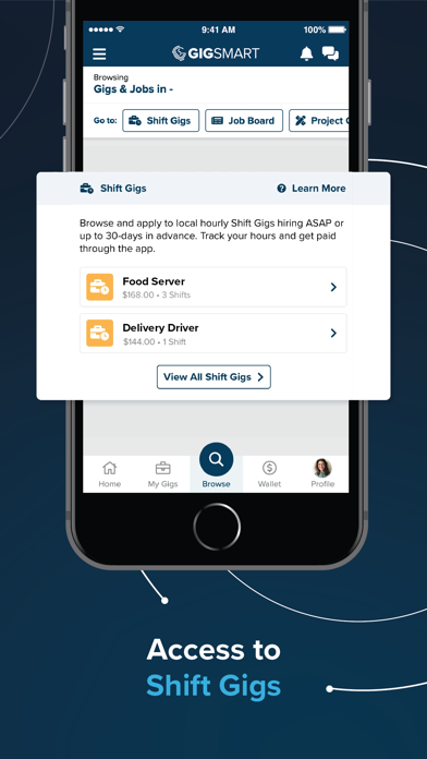 GigSmart Get Gigs screenshot 2