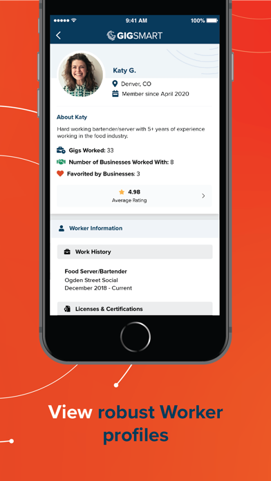 GigSmart Get Workers screenshot 3
