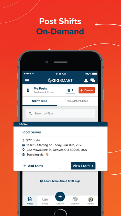 GigSmart Get Workers screenshot 2