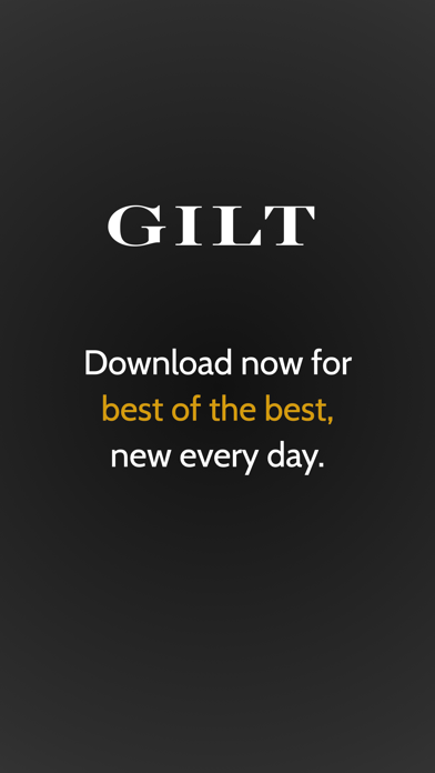 Gilt - Shop Designer Sales screenshot 1