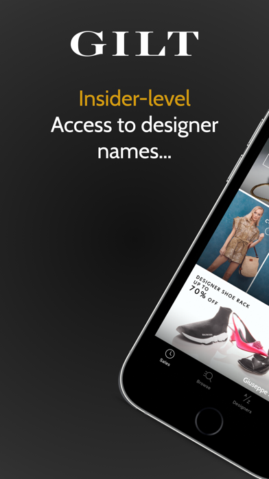 Gilt - Shop Designer Sales screenshot 7