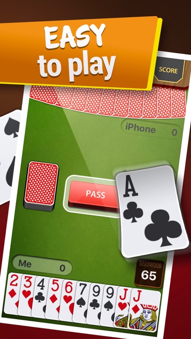 Gin Rummy Best Card Game screenshot 1
