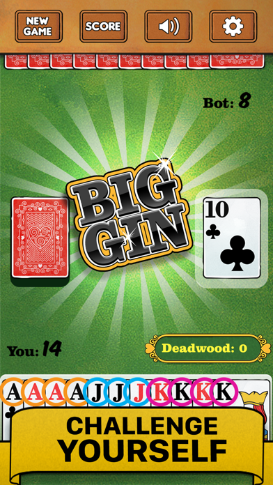 Gin Rummy Card Game Classic screenshot 5