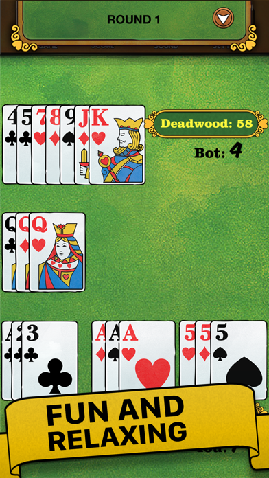 Gin Rummy Card Game Classic screenshot 1