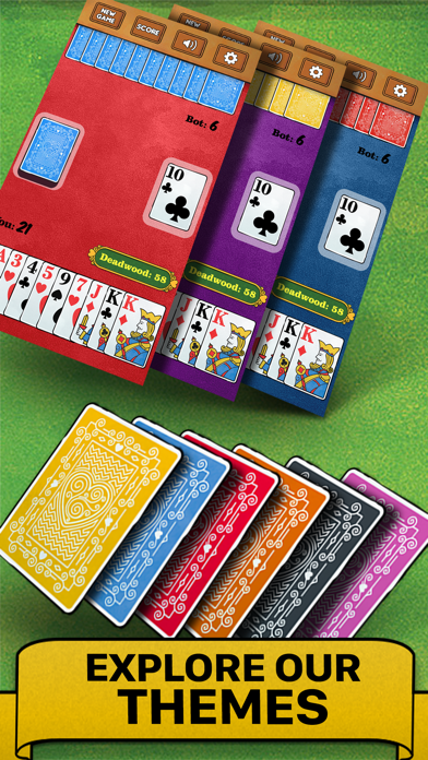 Gin Rummy Card Game Classic screenshot 2