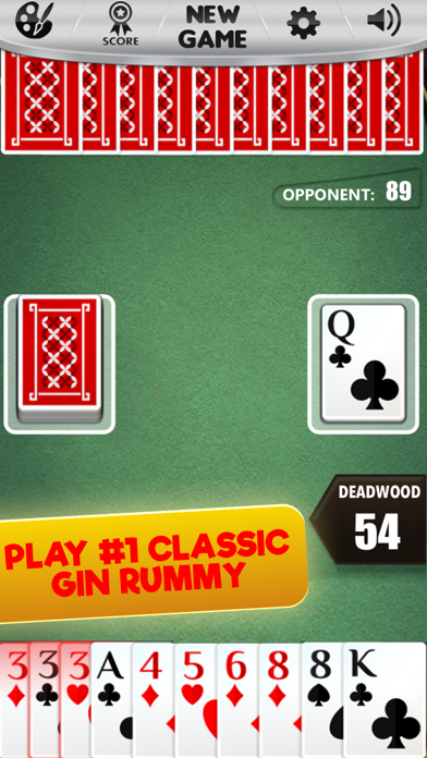 Gin Rummy * The Best Card Game screenshot 3