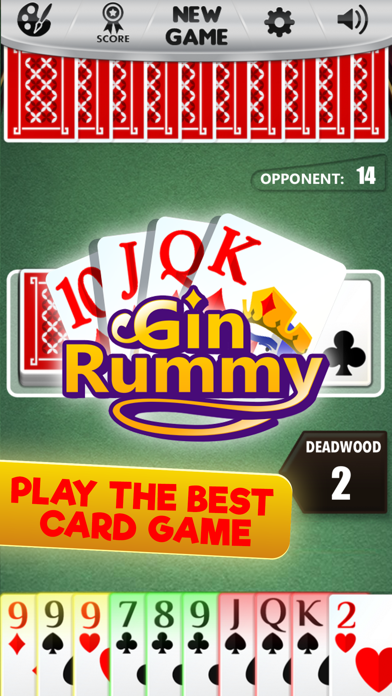 Gin Rummy * The Best Card Game screenshot 1