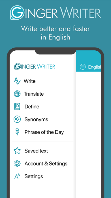 Ginger Writer screenshot 1