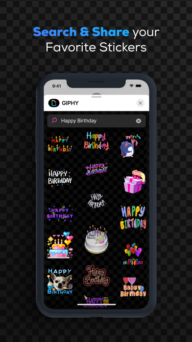 GIPHY Sticker Extension screenshot 2