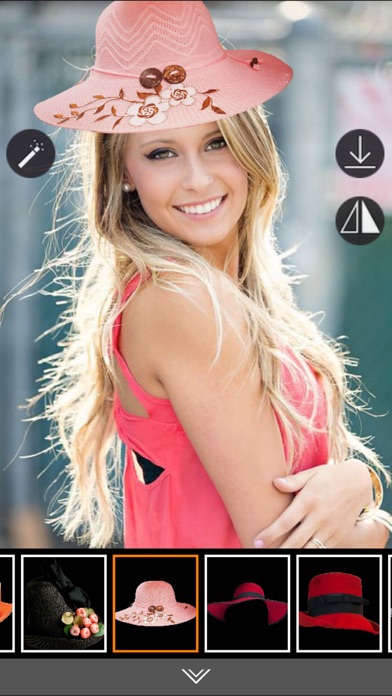 Girl Hat Photo editor - Photo Booth screenshot 3