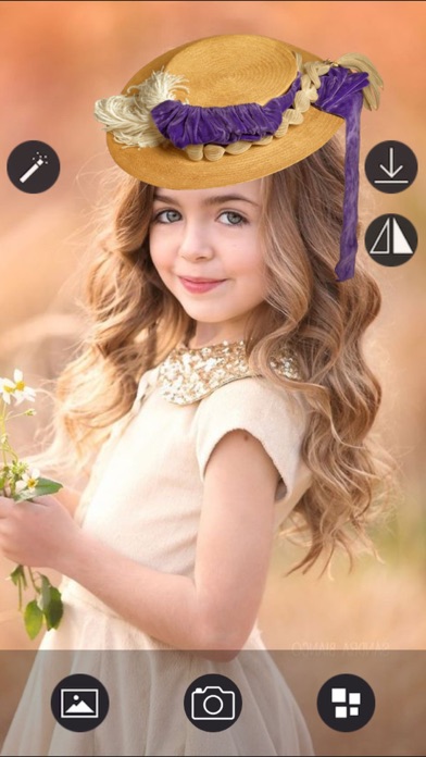 Girl Hat Photo editor - Photo Booth screenshot 4