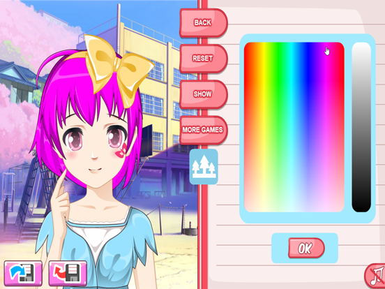 Girls Anime Avatar Creator screenshot 8