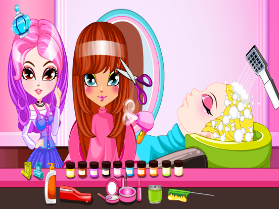Girls Hair Salon Beauty Games screenshot 10