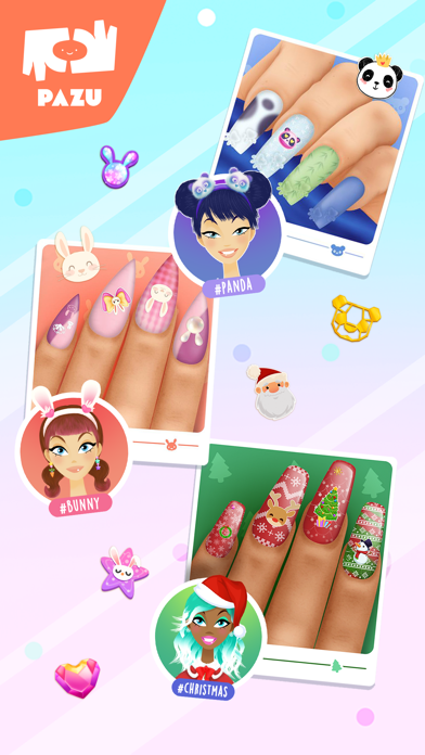 Girls Nail Salon - Kids Games screenshot 2