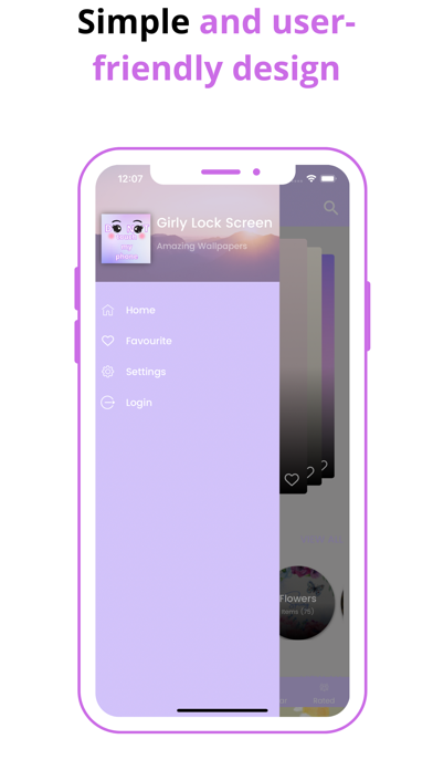 Girly Lock Screen Wallpaper screenshot 3