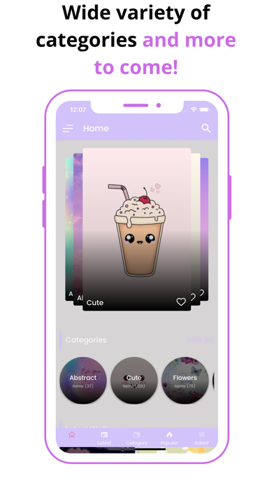 Girly Lock Screen Wallpaper screenshot 1