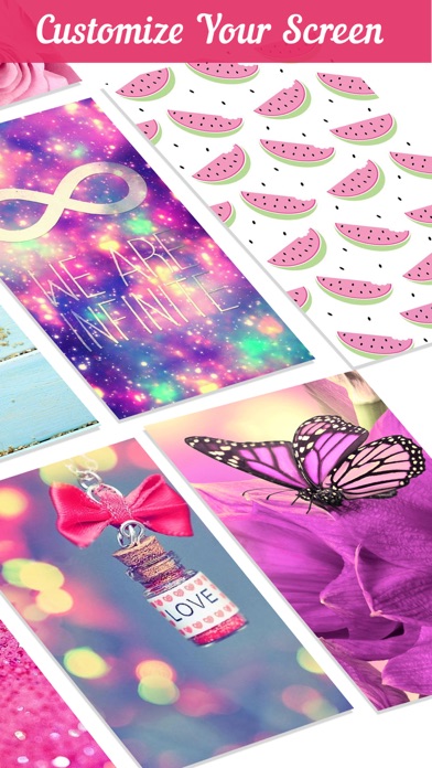 Girly Wallpapers & Background screenshot 1