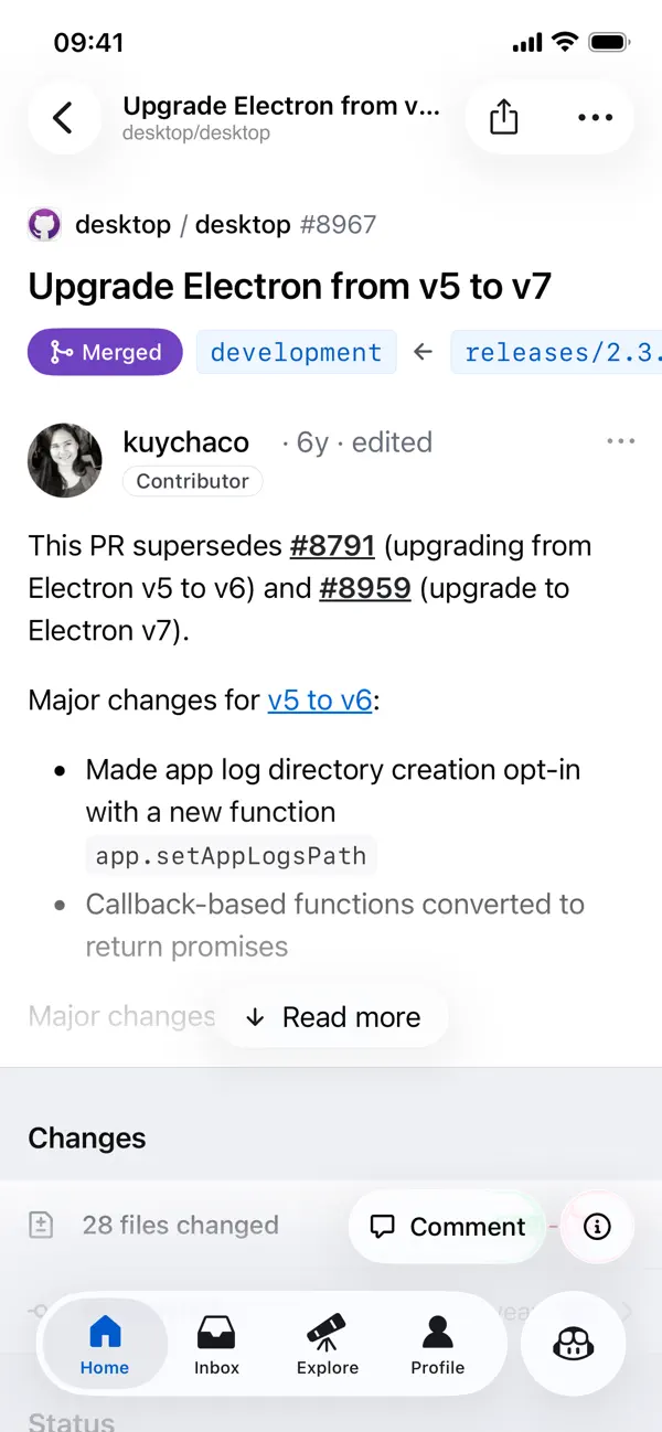 GitHub screenshot 2