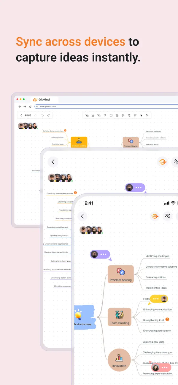 GitMind: AI Mind Map & Notes screenshot 2