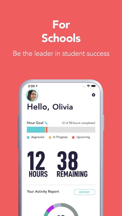 Givefinity: Volunteer Tracking screenshot 2