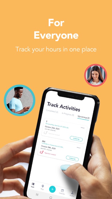 Givefinity: Volunteer Tracking screenshot 1