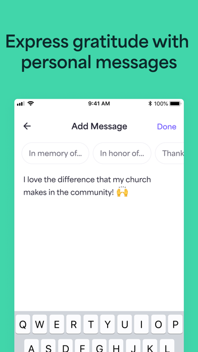 Givelify Mobile Giving App screenshot 1