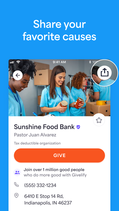 Givelify Mobile Giving App screenshot 2