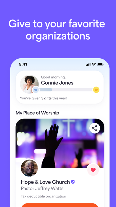 Givelify Mobile Giving App screenshot 7