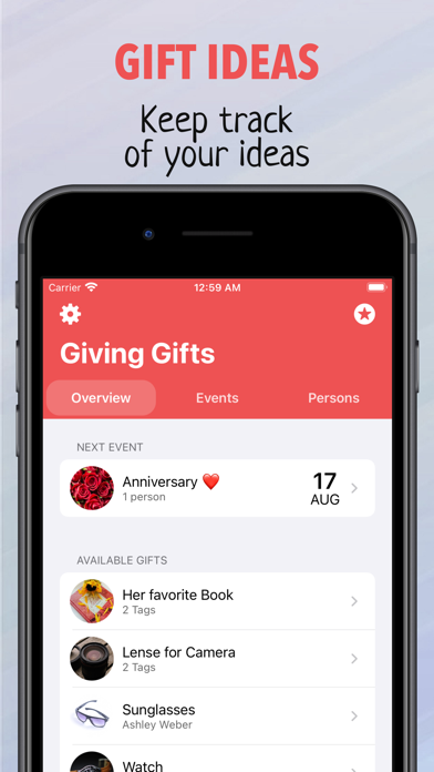 Giving Gifts - Idea Planner screenshot 6