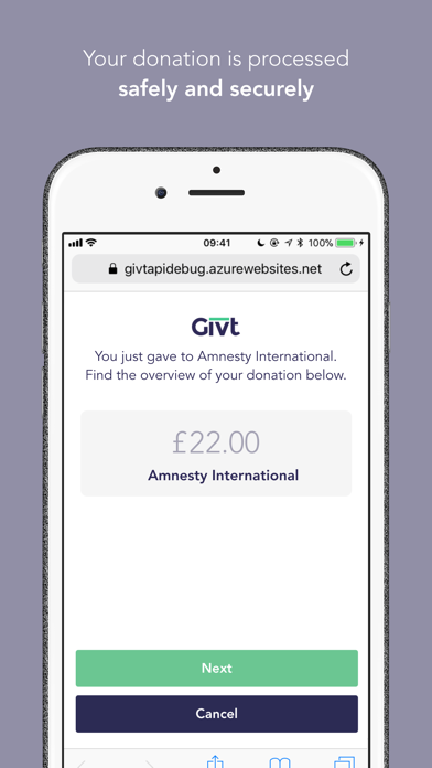 Givt U.S. screenshot 1