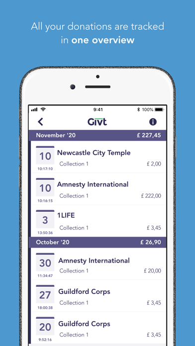 Givt U.S. screenshot 3