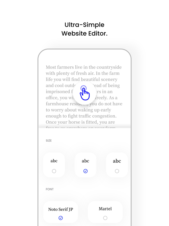 GIZI — Website Builder screenshot 5