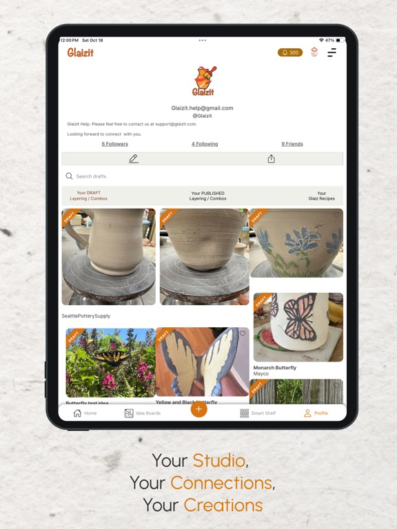 Glaizit – Smart Pottery Hub screenshot 5