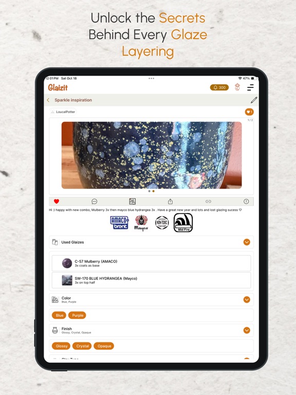 Glaizit – Smart Pottery Hub screenshot 3